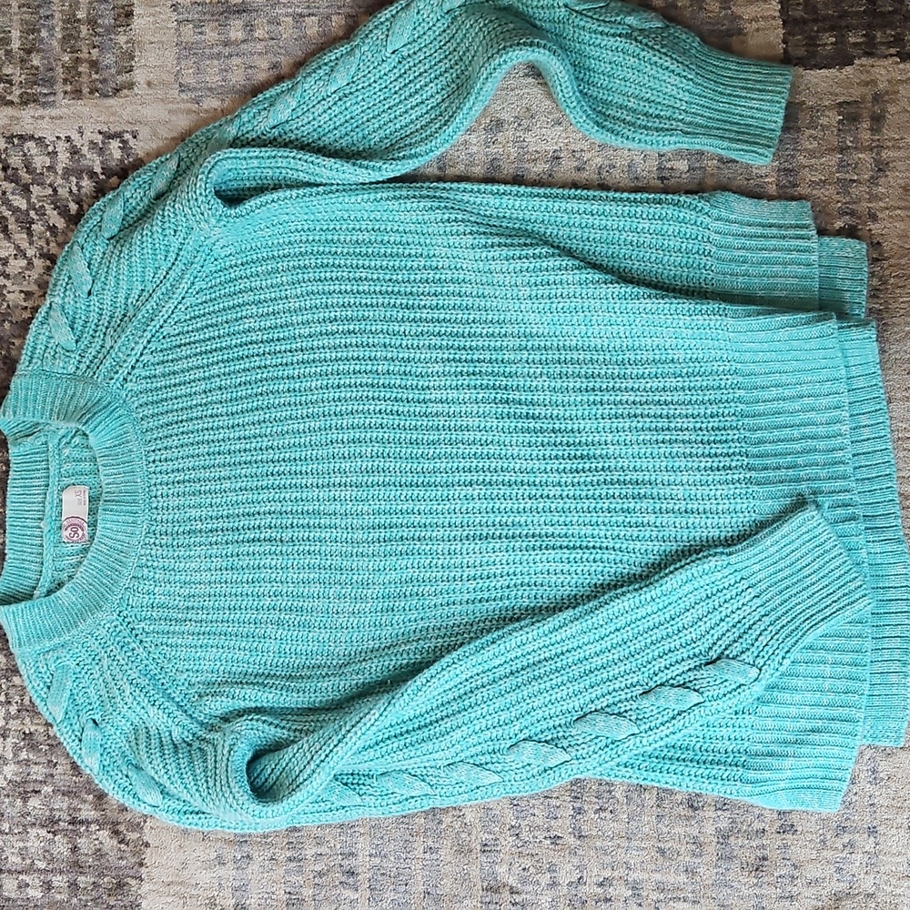 Women's Turquoise Sweater